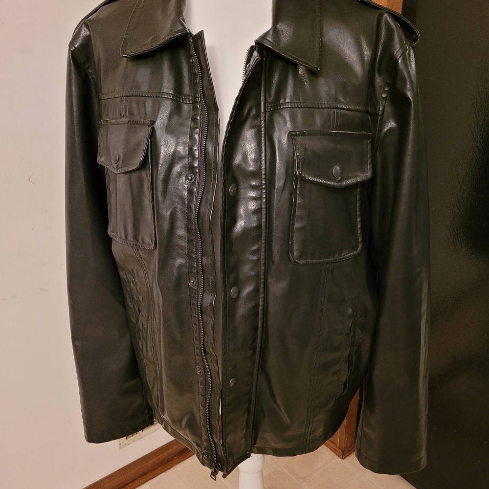 Levi Leather Line Jacket